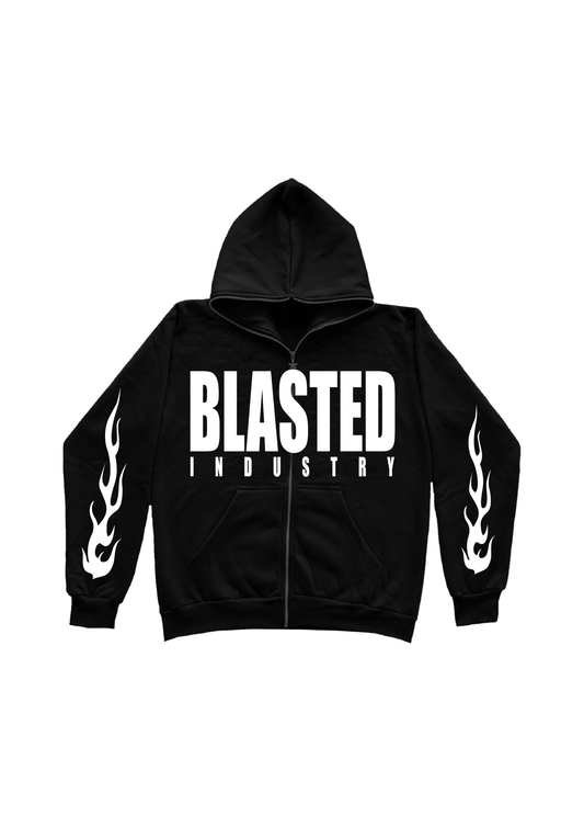 BLASTED ZIP MIKINA
